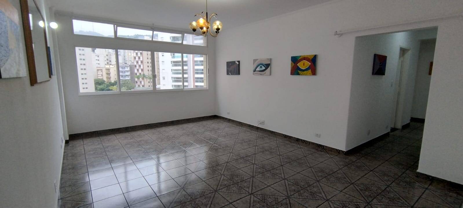 APARTAMENTO 3 DORMITÓRIOS 1 SUÍTE PÉ NA AREIA NO JOSÉ MENINO EM SANTOS
