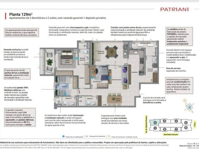 Apartamento para Venda em Santos - 3