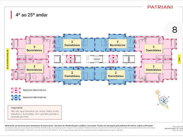 Apartamento para Venda em Santos - 2