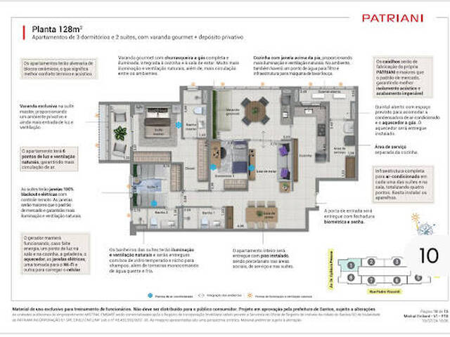 Apartamento para Venda em Santos - 4