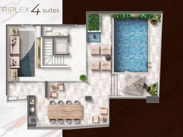 Triplex para Venda em Santos - 4