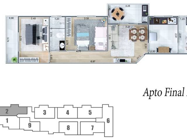 Apartamento para Venda em São Vicente - 5