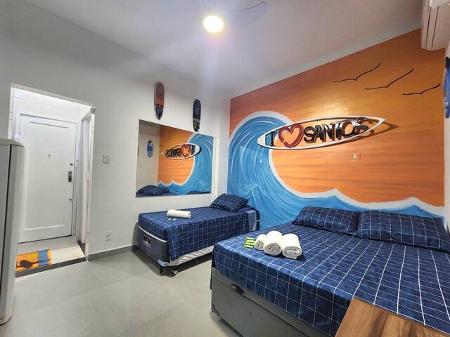 Sala Living para Venda em Santos - 2