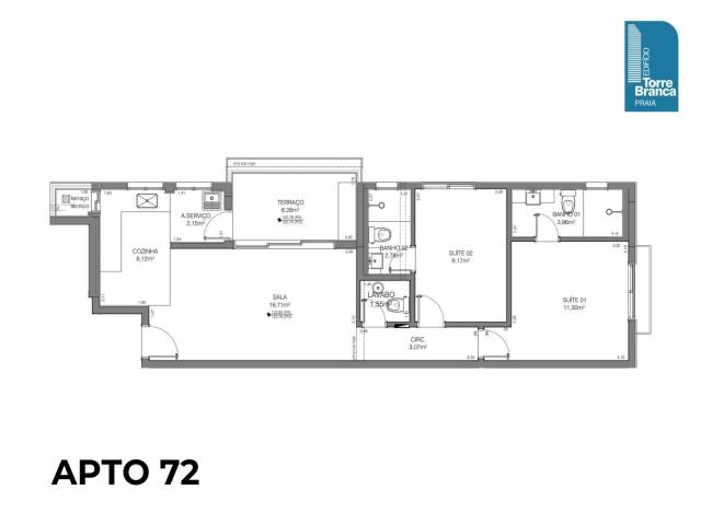 Apartamento para Venda em Santos - 3
