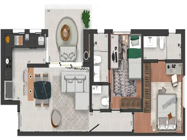 Apartamento para Venda em Santos - 2