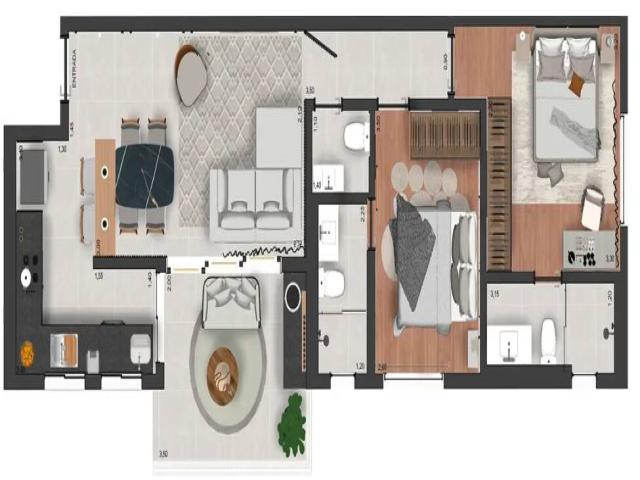 Apartamento para Venda em Santos - 2