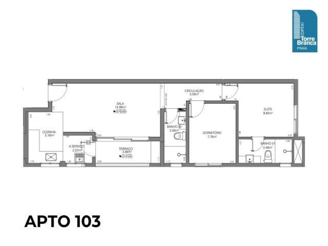 Apartamento para Venda em Santos - 3